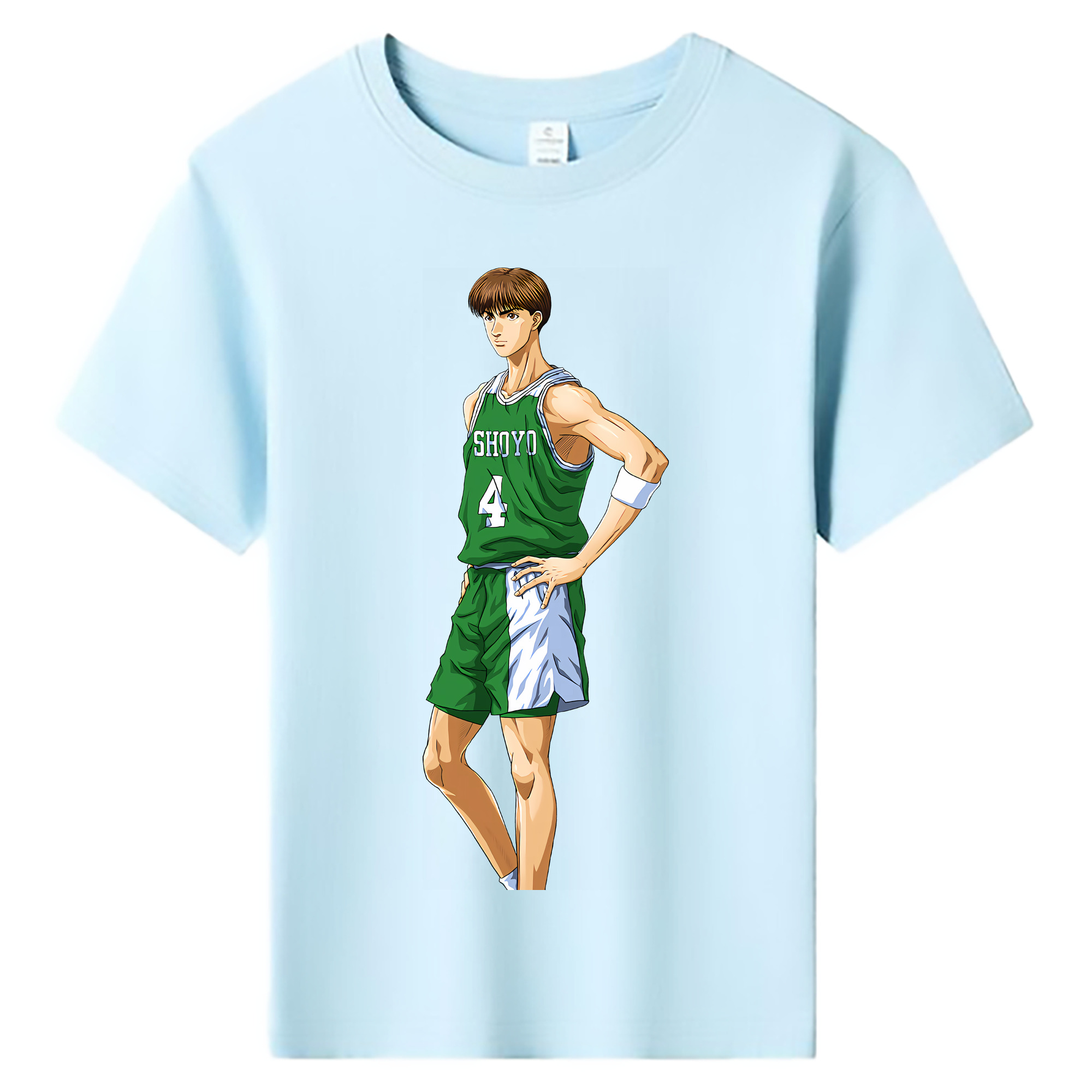 （画像用） SLAM DUNK／スラムダンク 綿100％キッズTシャツ（フロントプリント）